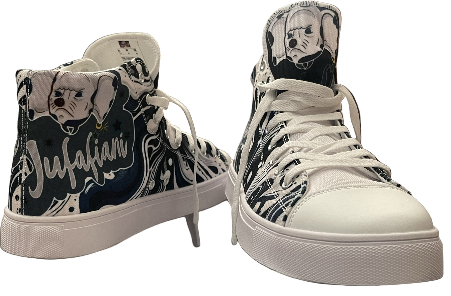 Jufafiani “Drip Beyond” High-Top Sneakers