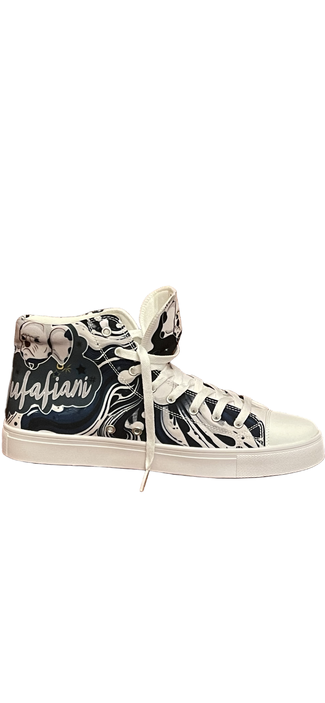 Jufafiani “Drip Beyond” High-Top Sneakers