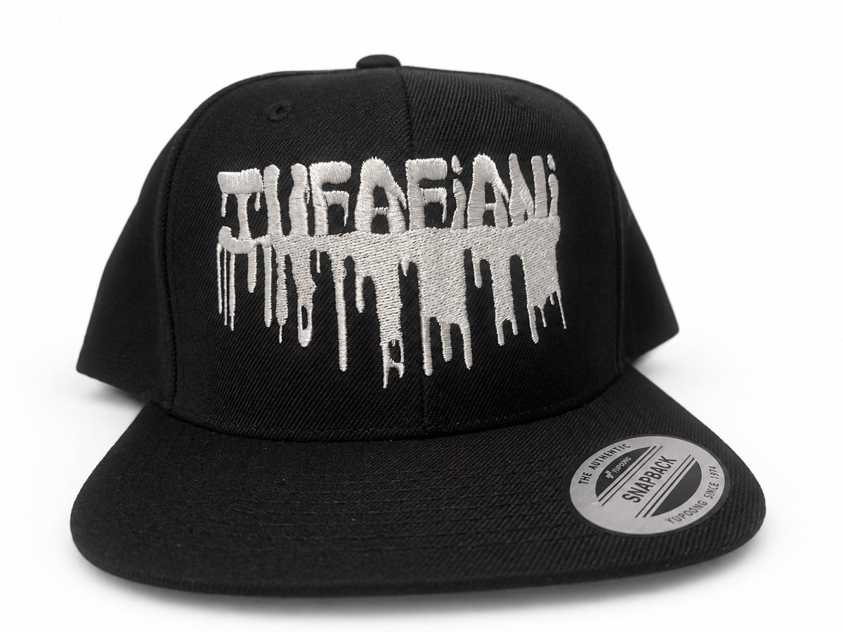 JUFAFIANI Drip Beyond black snapback front view